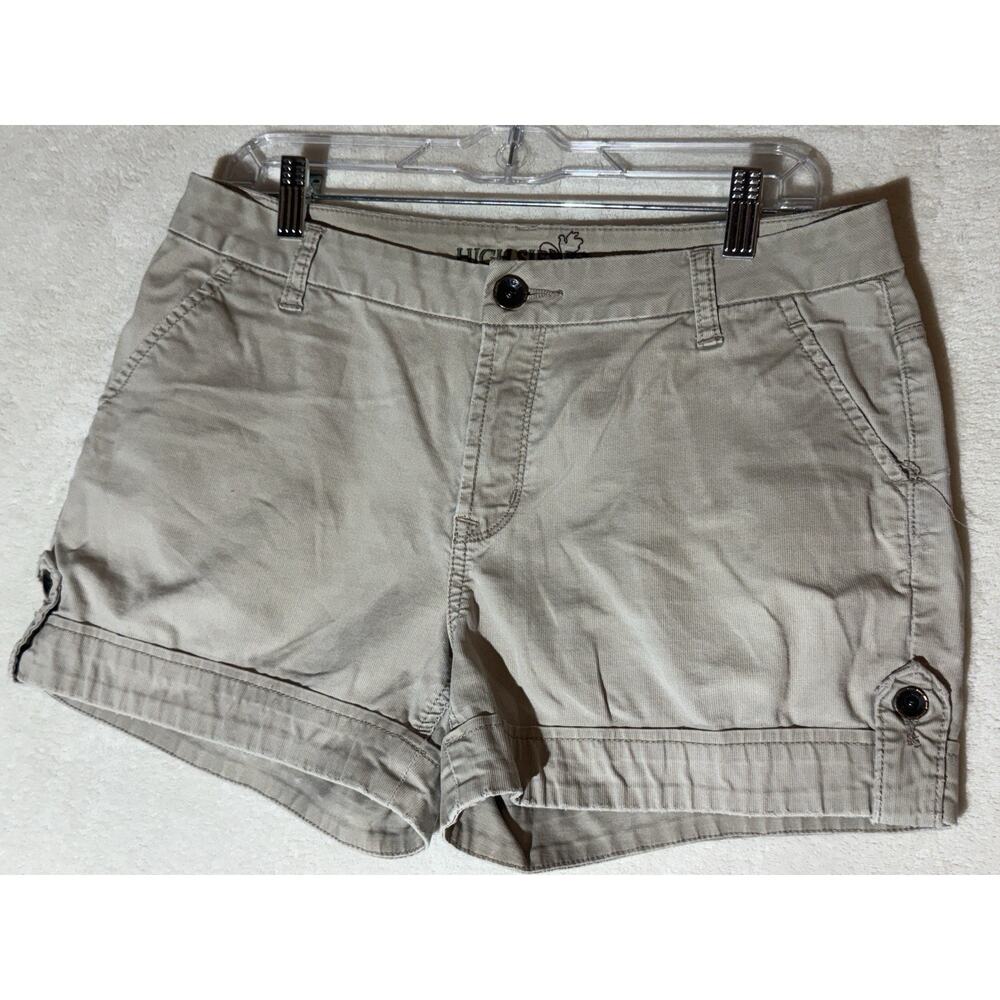 High Sierra Women's Mini Shorts Vintage Y2K, Khaki, Size 10